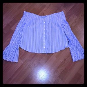 FREE PEOPLE Off the Shoulder Top
